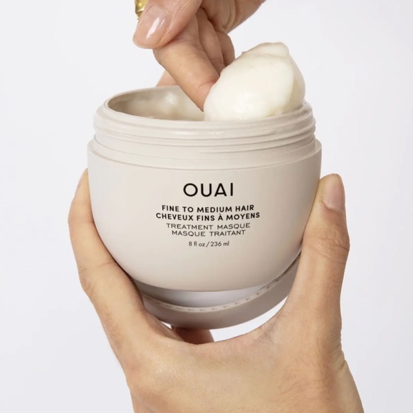 NEW OUAI FINE TO MEDIUM HAIR TREATMENT MASQUE - Picture 3 of 4